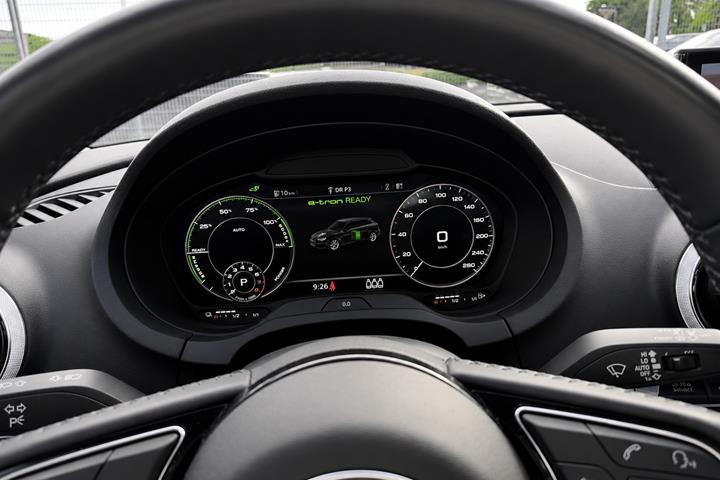 Sort Audi A3 fra 2017