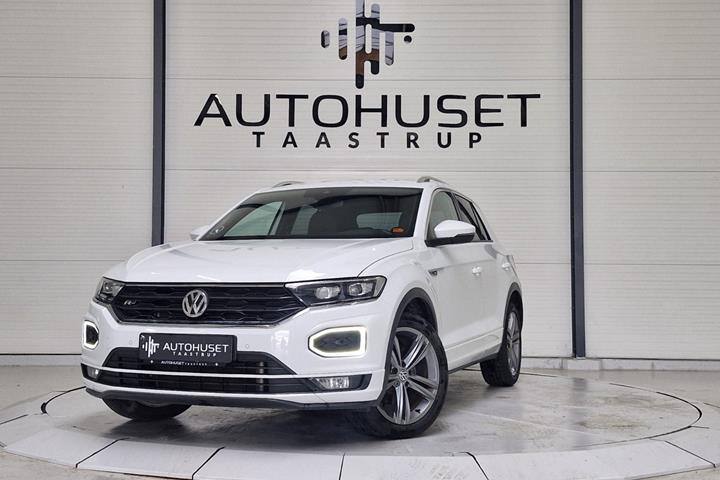Hvid VW T-Roc fra 2018
