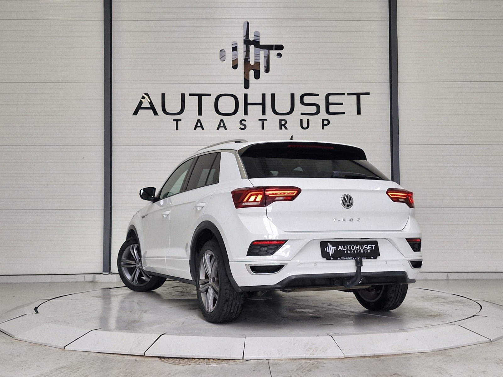 Hvid VW T-Roc fra 2018