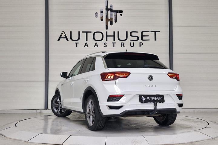 Hvid VW T-Roc fra 2018