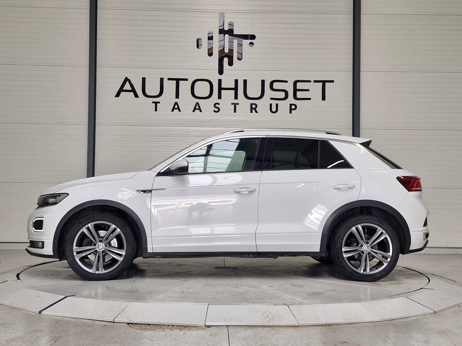 Hvid VW T-Roc fra 2018