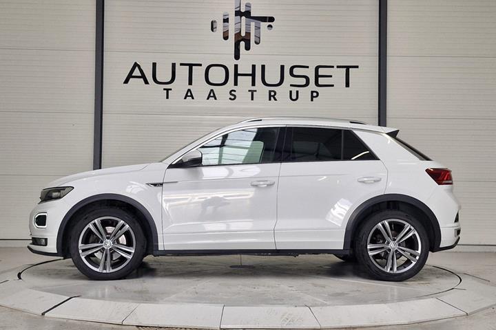 Hvid VW T-Roc fra 2018