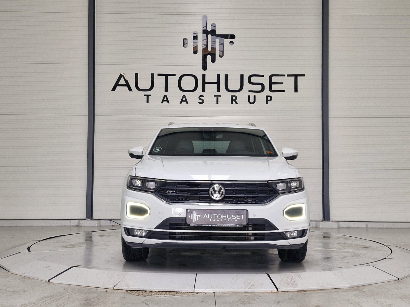 Hvid VW T-Roc fra 2018