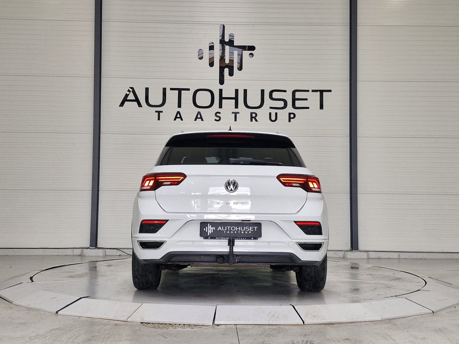 Hvid VW T-Roc fra 2018