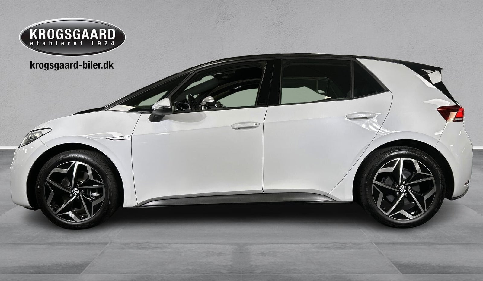 Hvid VW ID.3 fra 2023