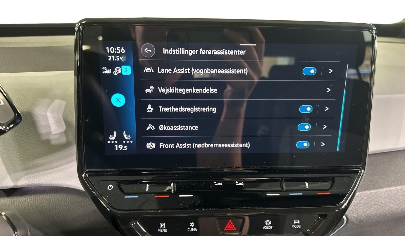 Hvid VW ID.3 fra 2023
