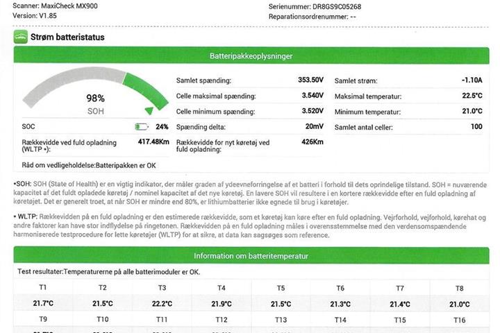 Hvid Mercedes EQA250 fra 2022