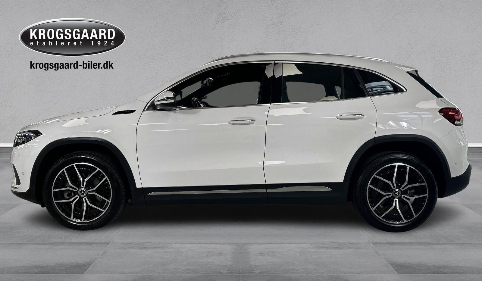 Hvid Mercedes EQA250 fra 2022