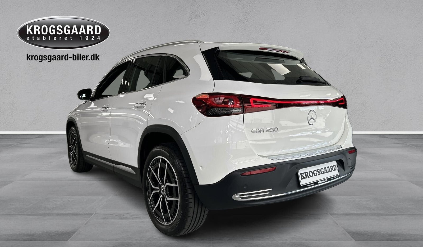 Hvid Mercedes EQA250 fra 2022