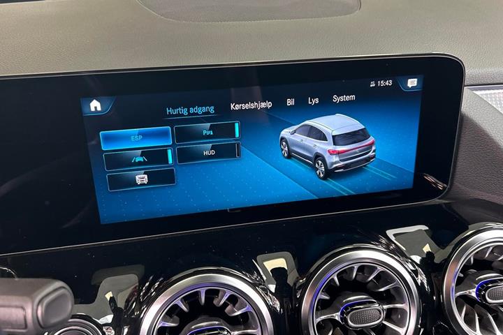 Hvid Mercedes EQA250 fra 2022