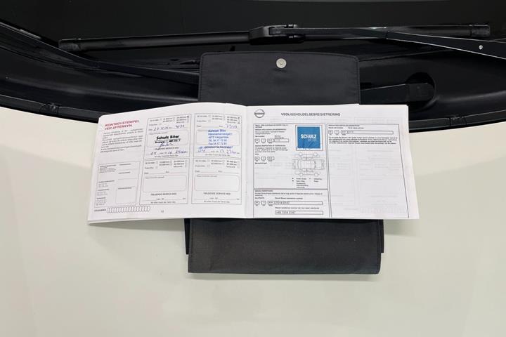 Hvid Nissan Note fra 2014