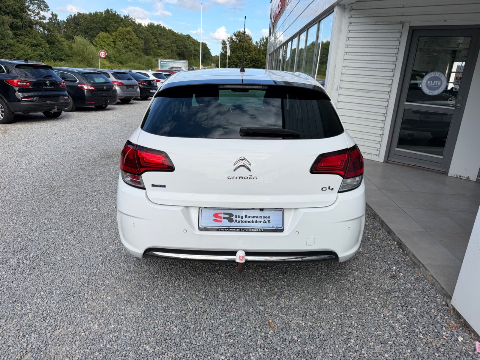 Hvid Citroën C4 fra 2015