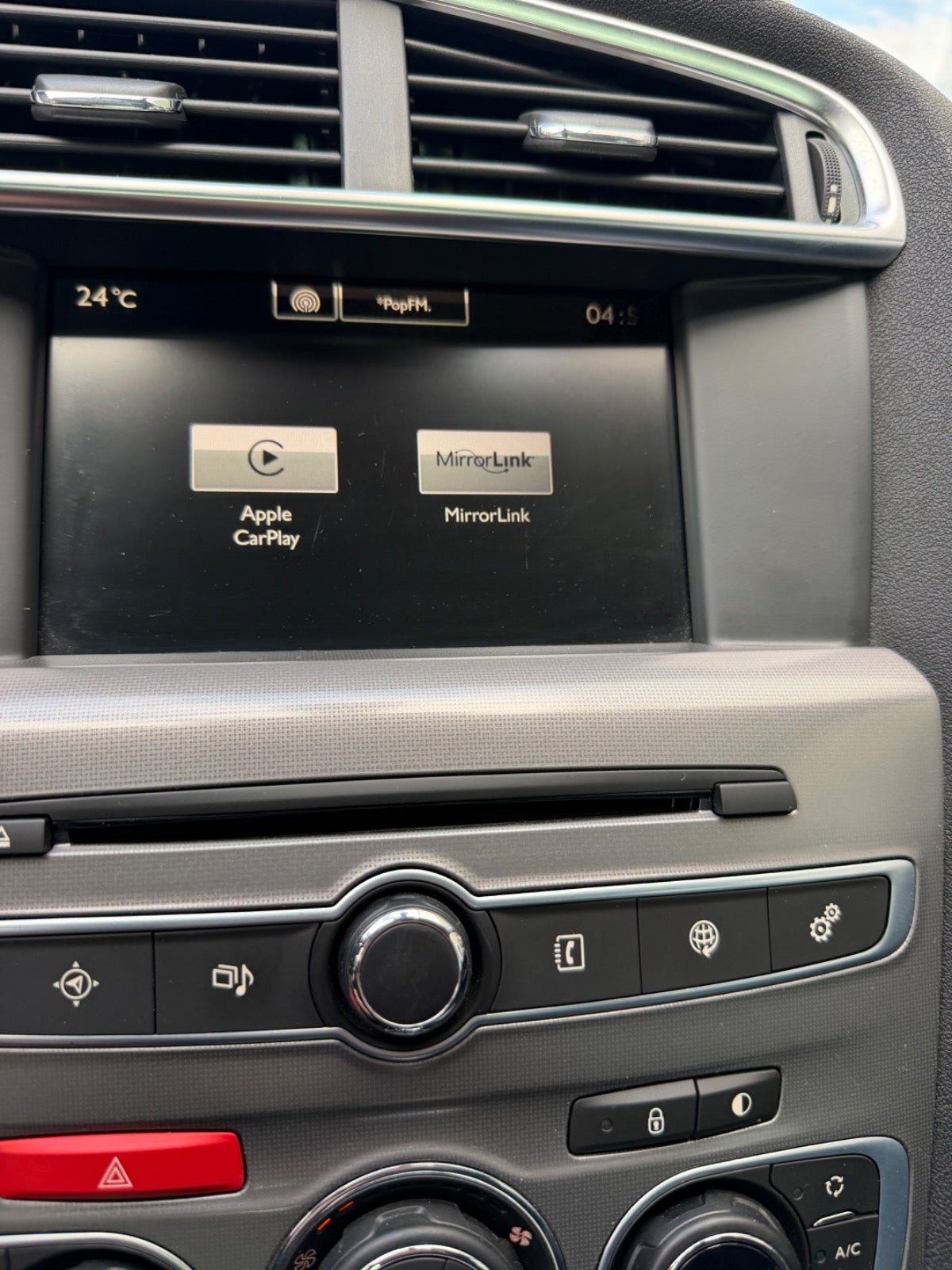 Hvid Citroën C4 fra 2015