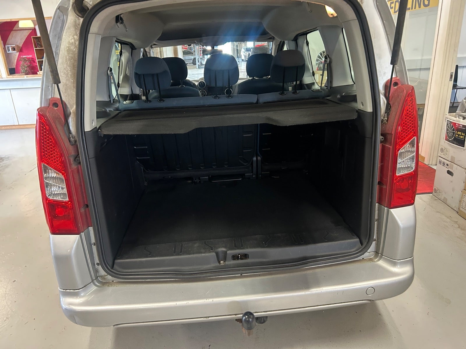 Sølv Citroën Berlingo fra 2010