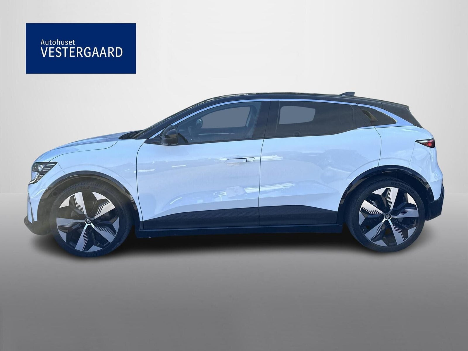 Hvid Renault Megane E-Tech fra 2022