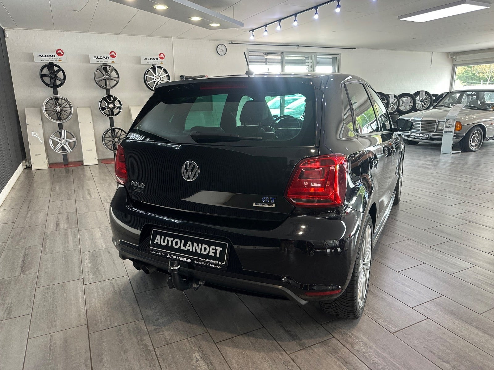 Sort VW Polo fra 2017