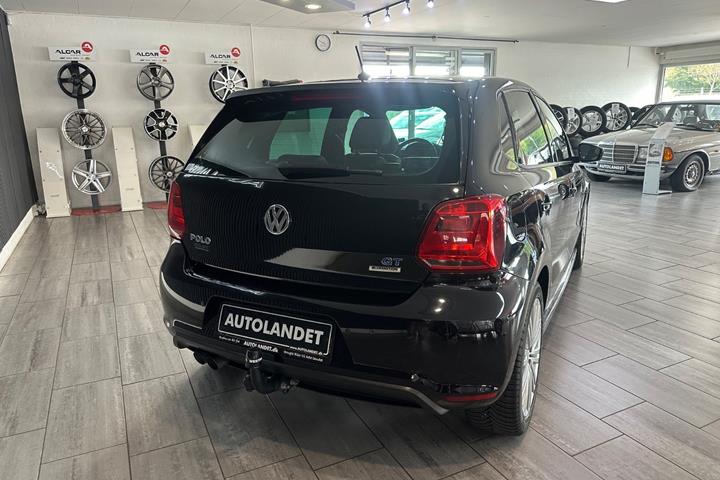 Sort VW Polo fra 2017