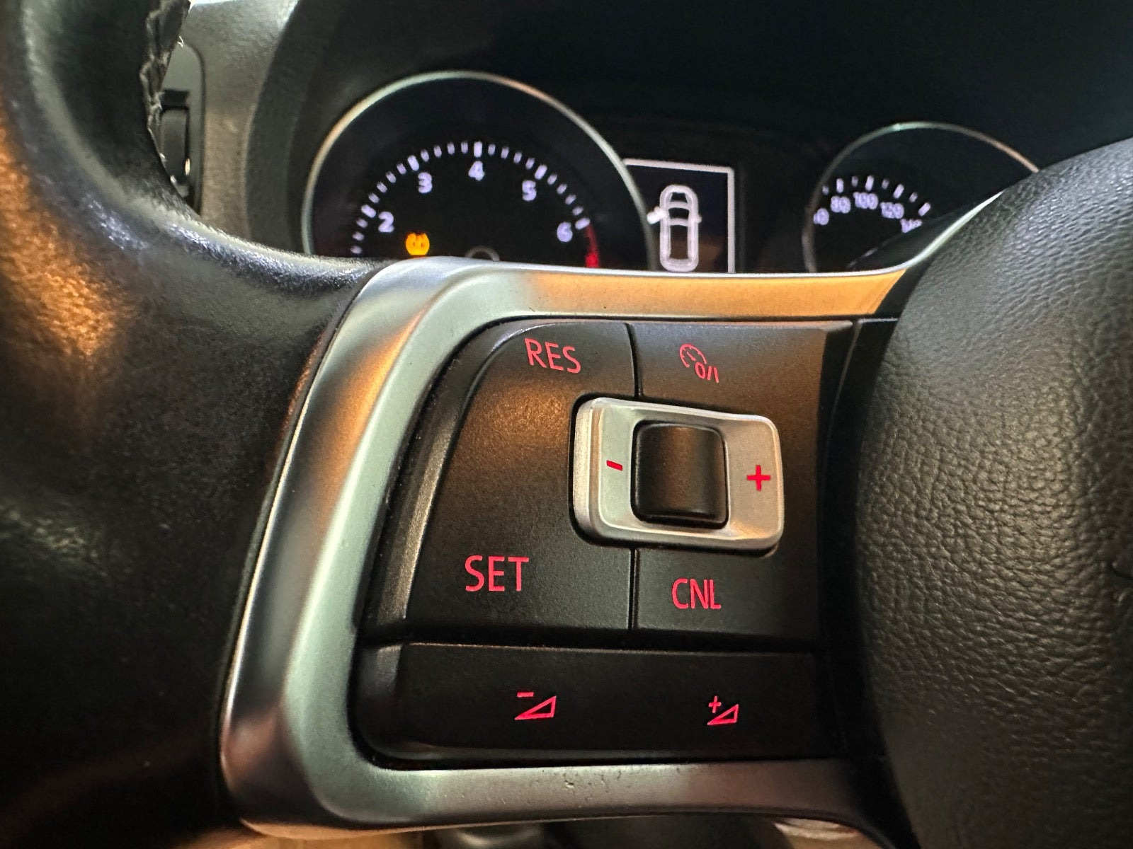 Sort VW Polo fra 2017