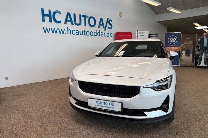 Hvid Polestar 2 fra 2023