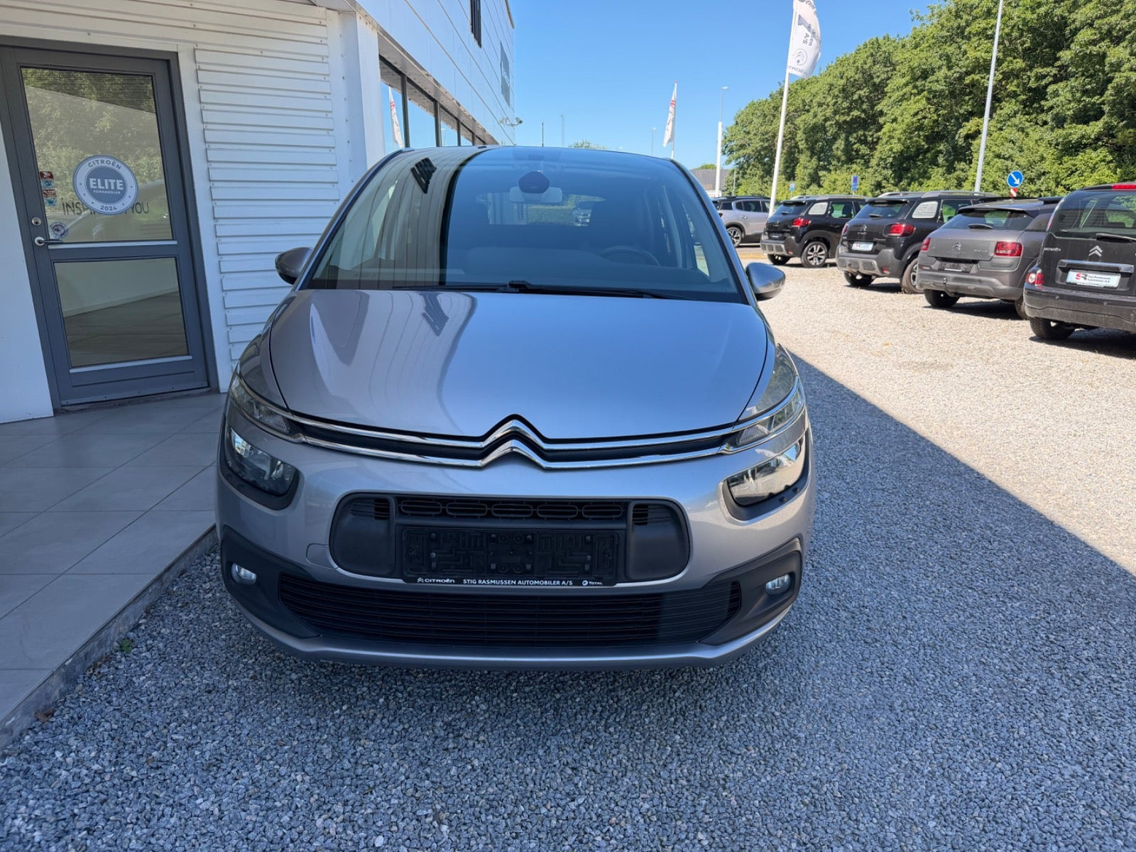 Sølv Citroën C4 SpaceTourer fra 2018