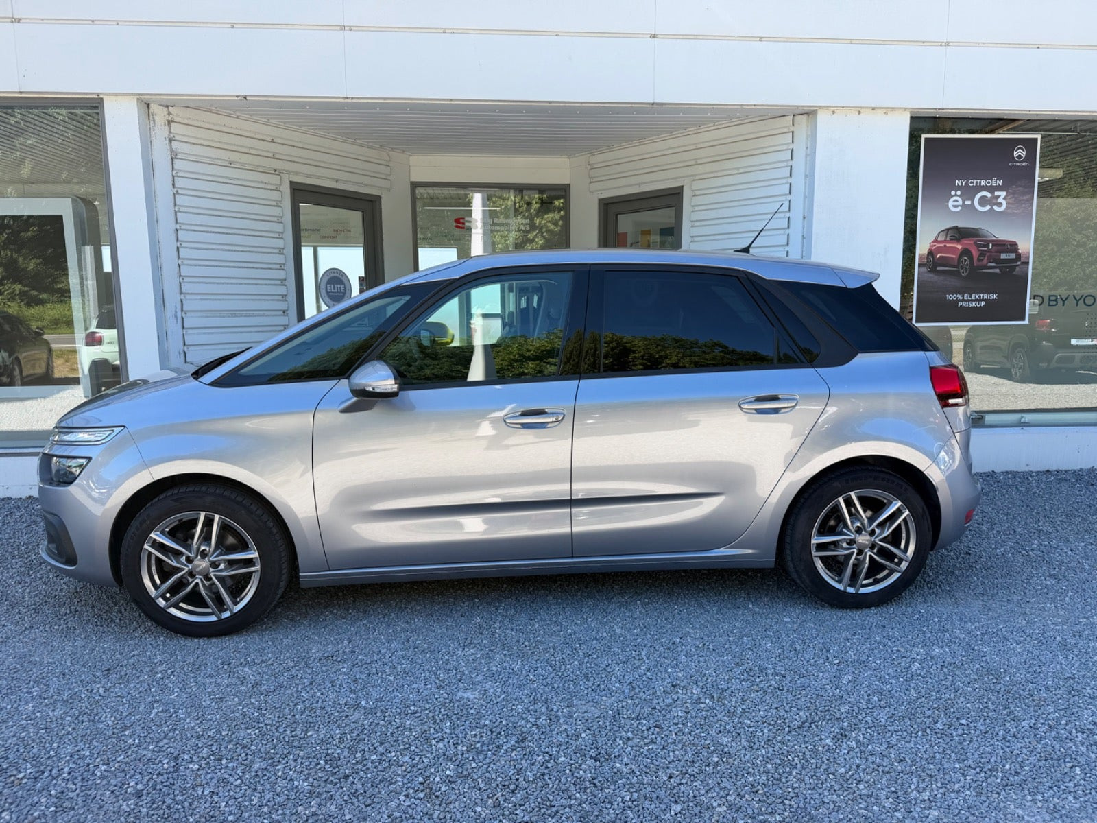 Sølv Citroën C4 SpaceTourer fra 2018