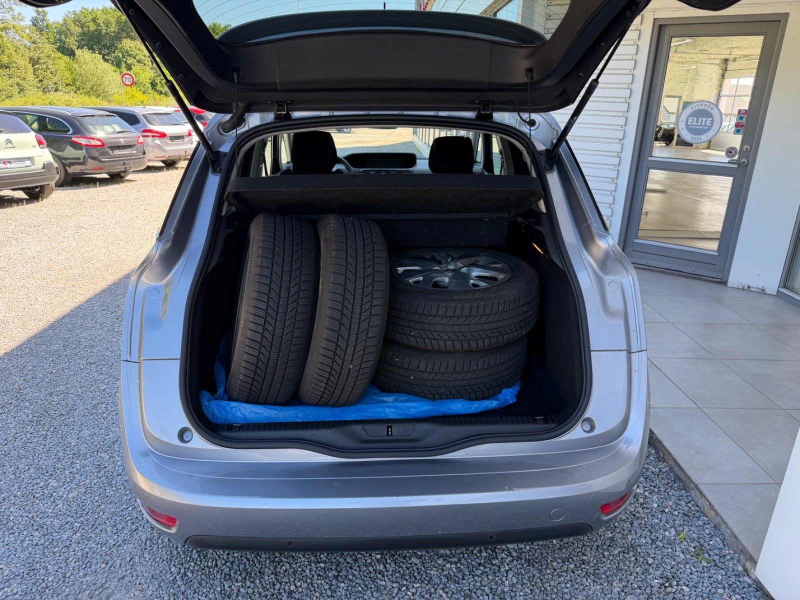 Sølv Citroën C4 SpaceTourer fra 2018