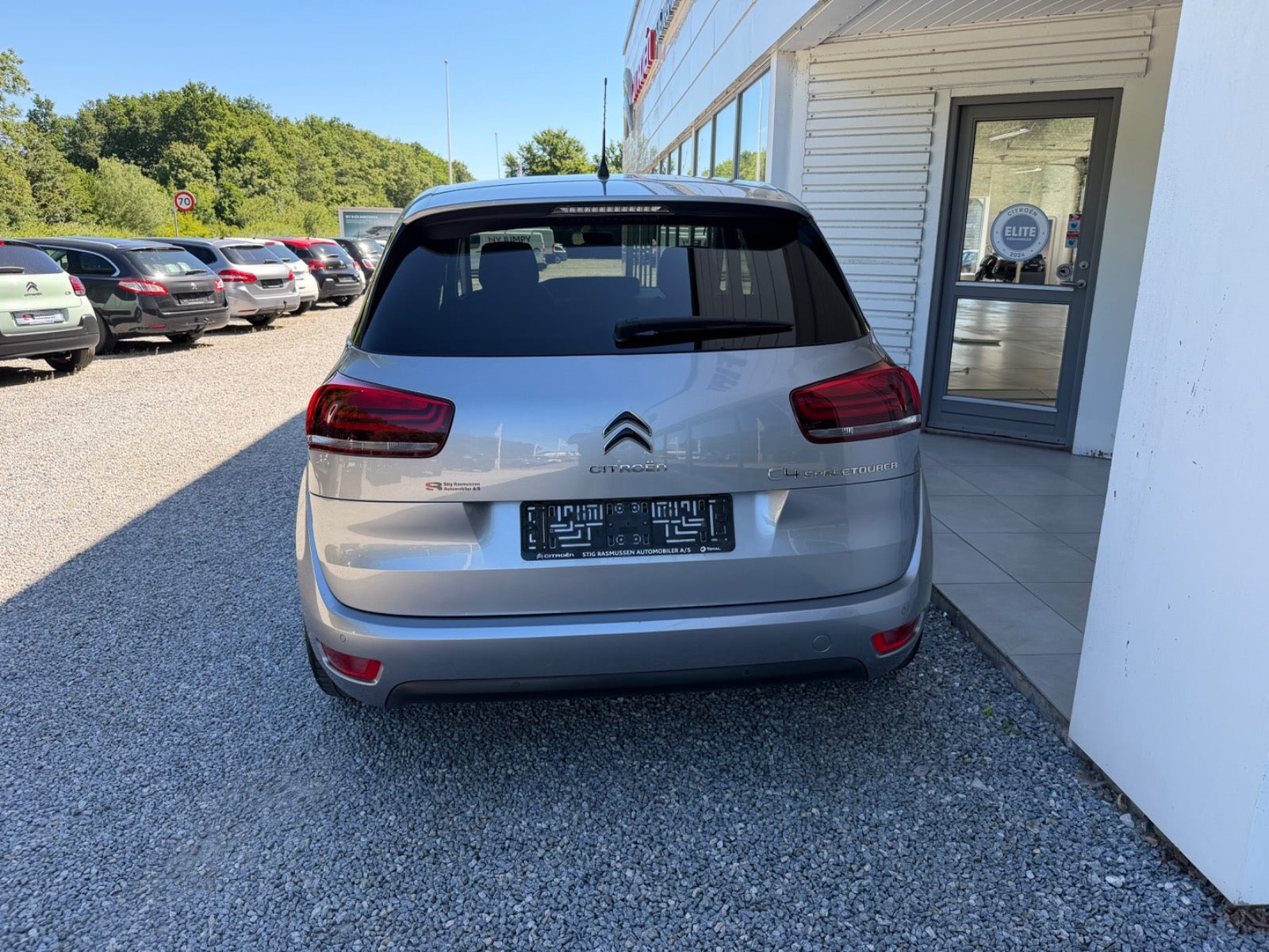 Sølv Citroën C4 SpaceTourer fra 2018