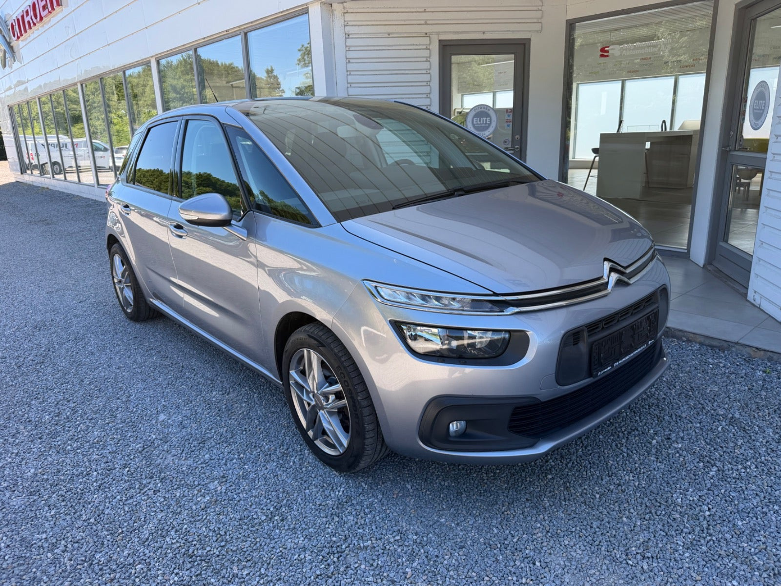 Sølv Citroën C4 SpaceTourer fra 2018