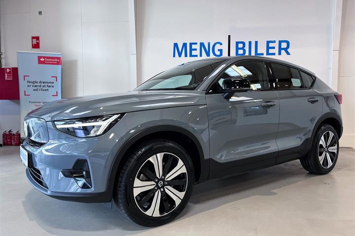 Grå Volvo C40 fra 2023