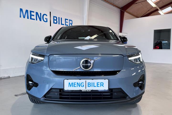 Grå Volvo C40 fra 2023