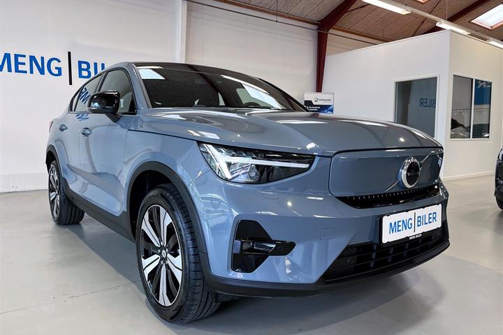 Grå Volvo C40 fra 2023