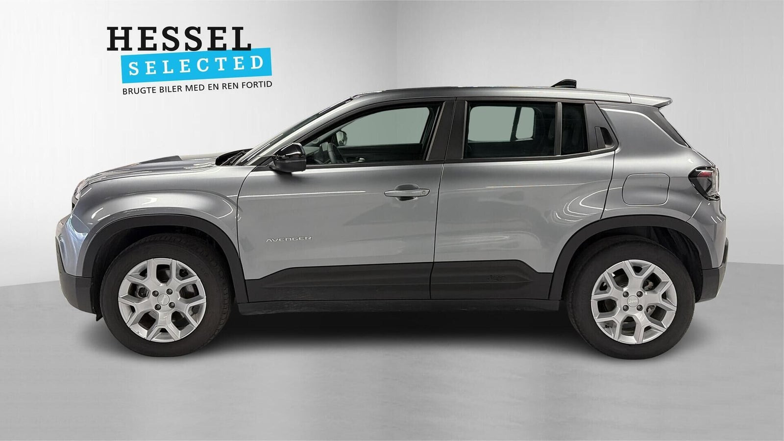 Grå Jeep Avenger fra 2025
