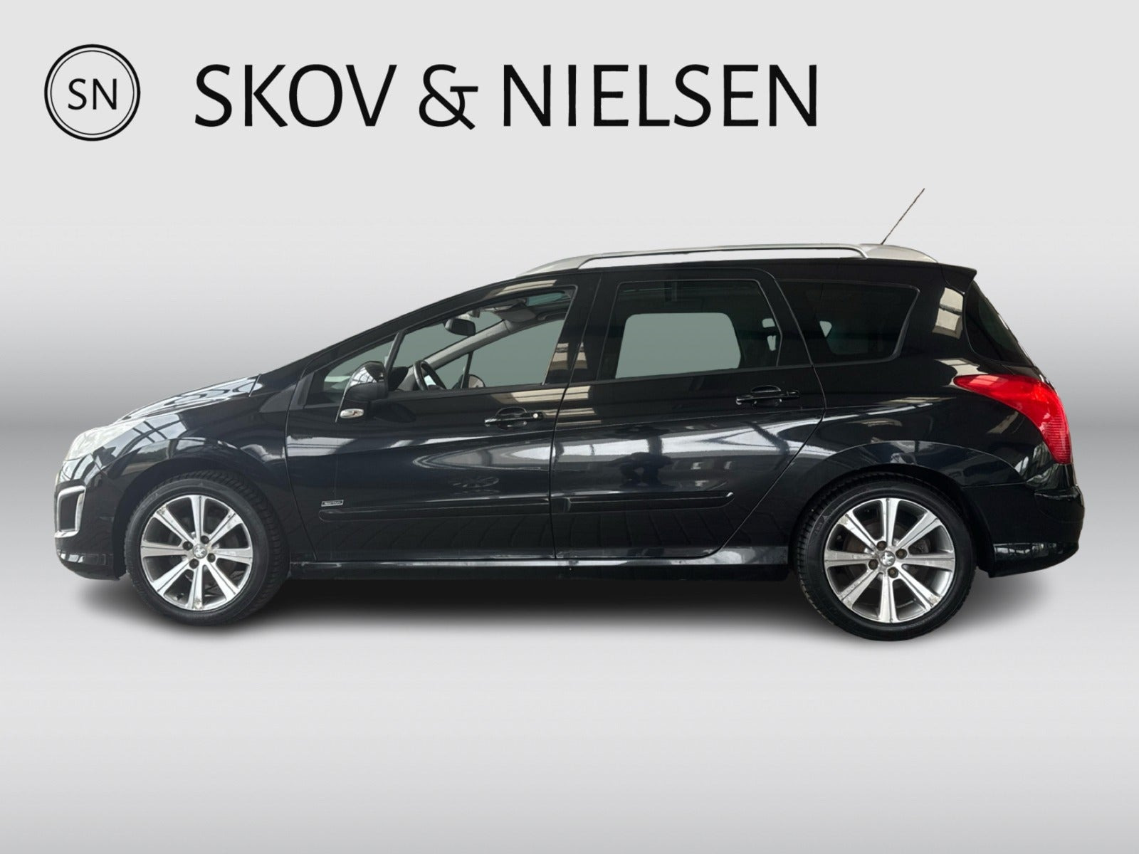 Sort Peugeot 308 fra 2011