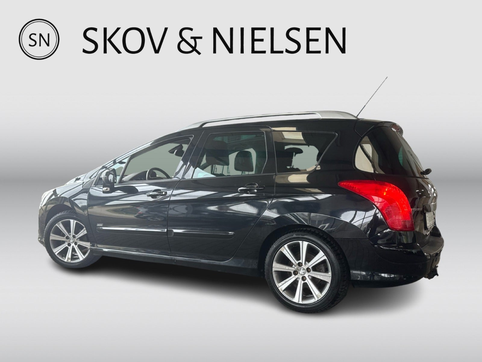 Sort Peugeot 308 fra 2011