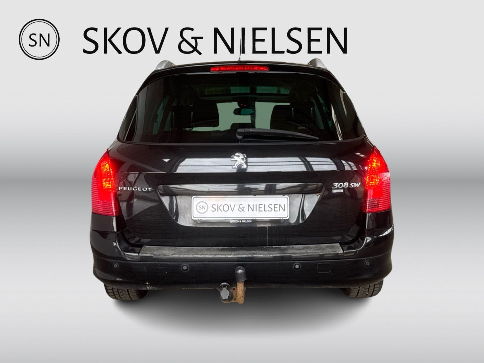 Sort Peugeot 308 fra 2011
