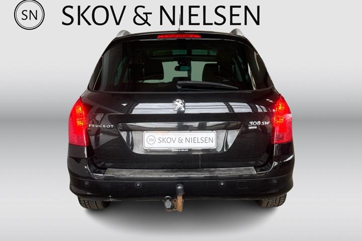 Sort Peugeot 308 fra 2011