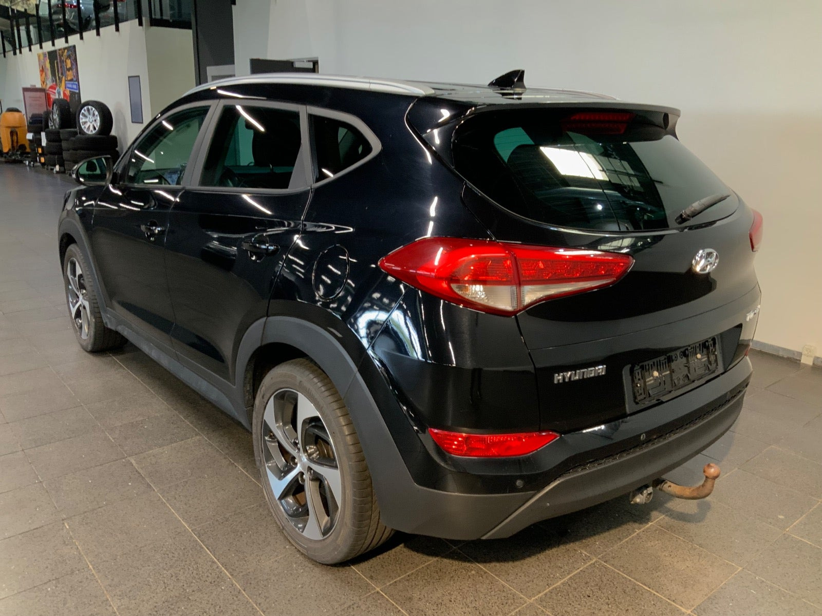 Sort Hyundai Tucson fra 2018