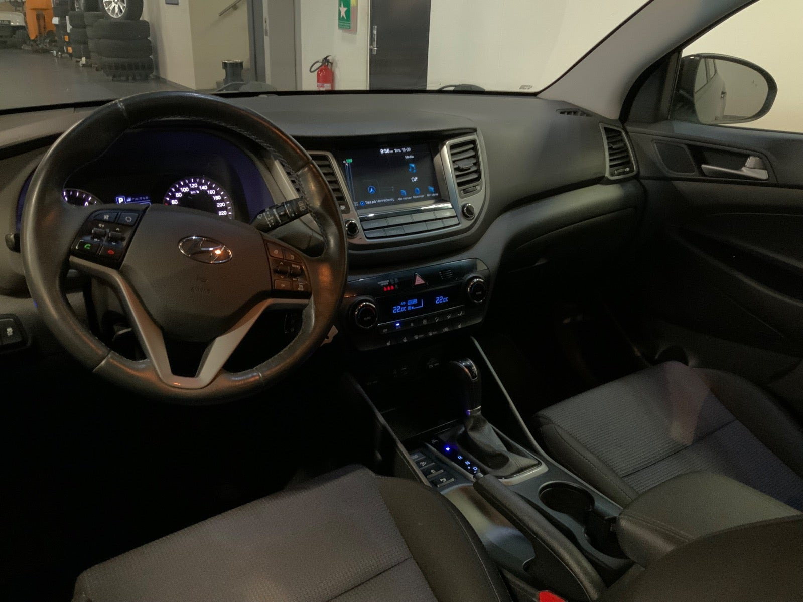 Sort Hyundai Tucson fra 2018