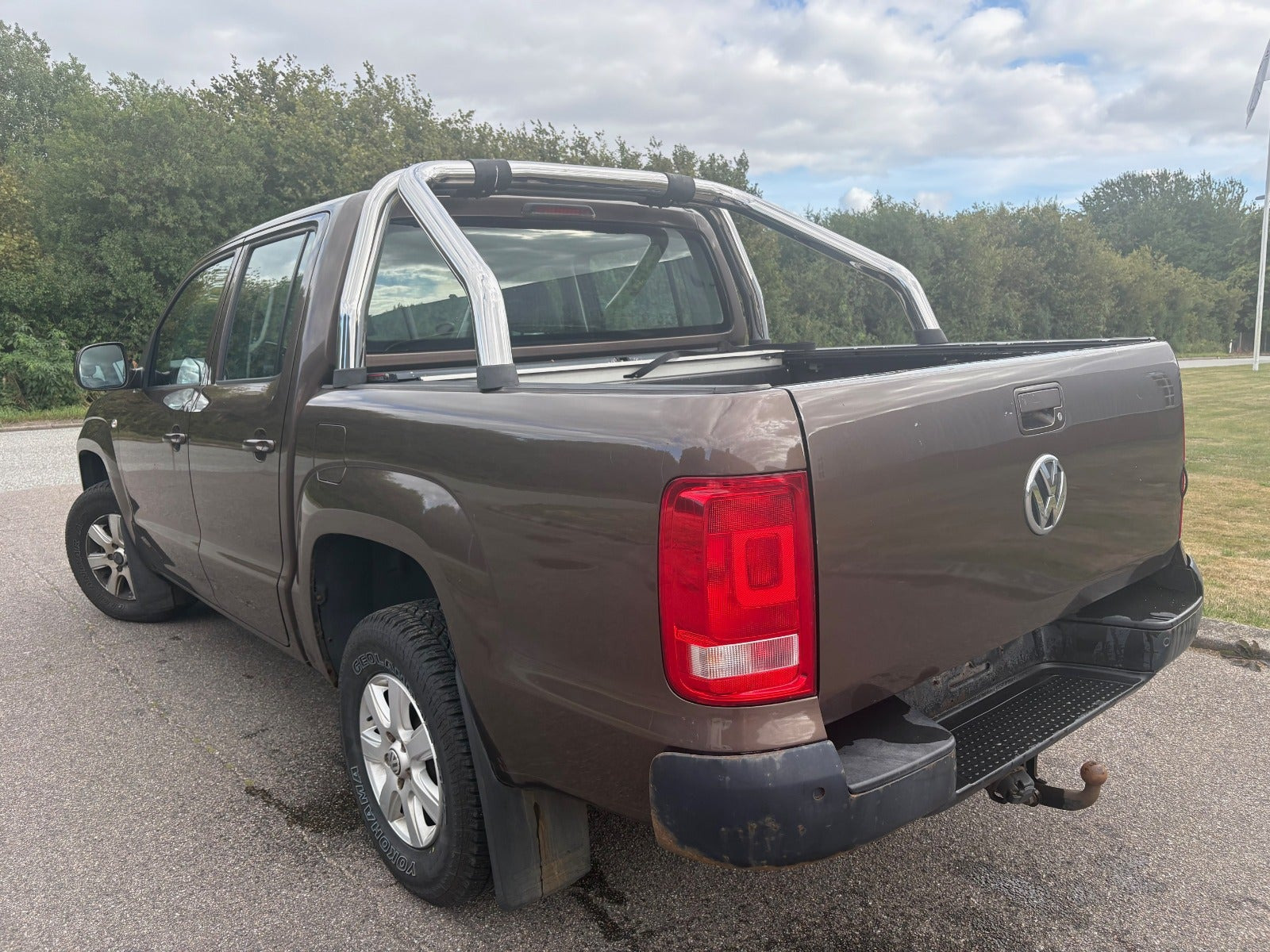 Brun VW Amarok fra 2014