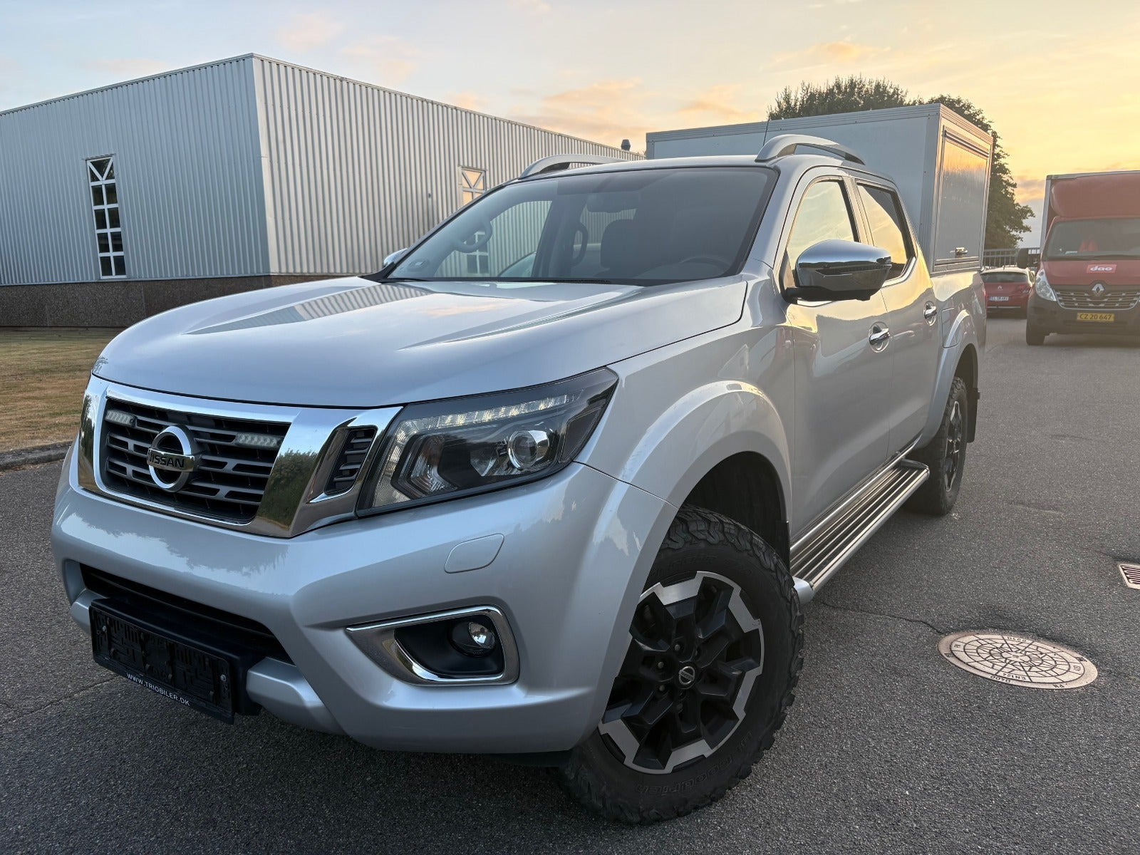 Sølv Nissan Navara fra 2021
