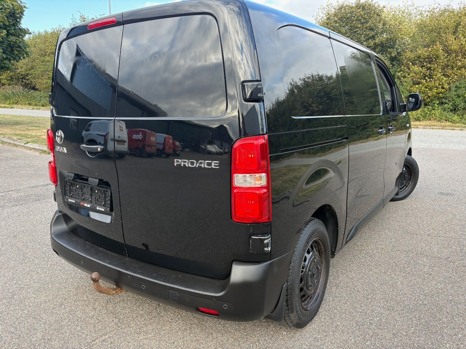 Sort Toyota ProAce fra 2018