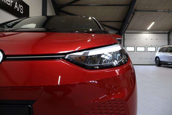 Rød VW ID.3 fra 2023