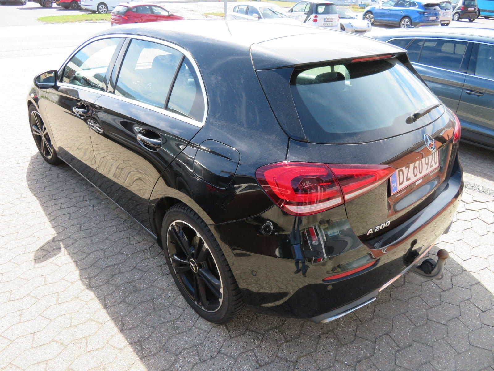 Sort Mercedes A200 fra 2018