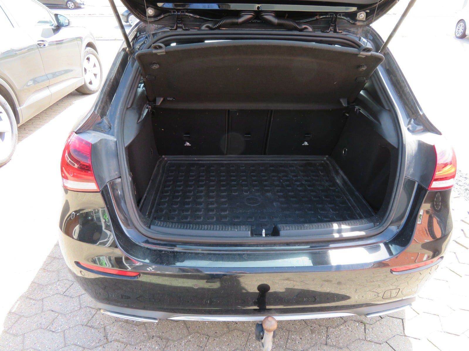 Sort Mercedes A200 fra 2018