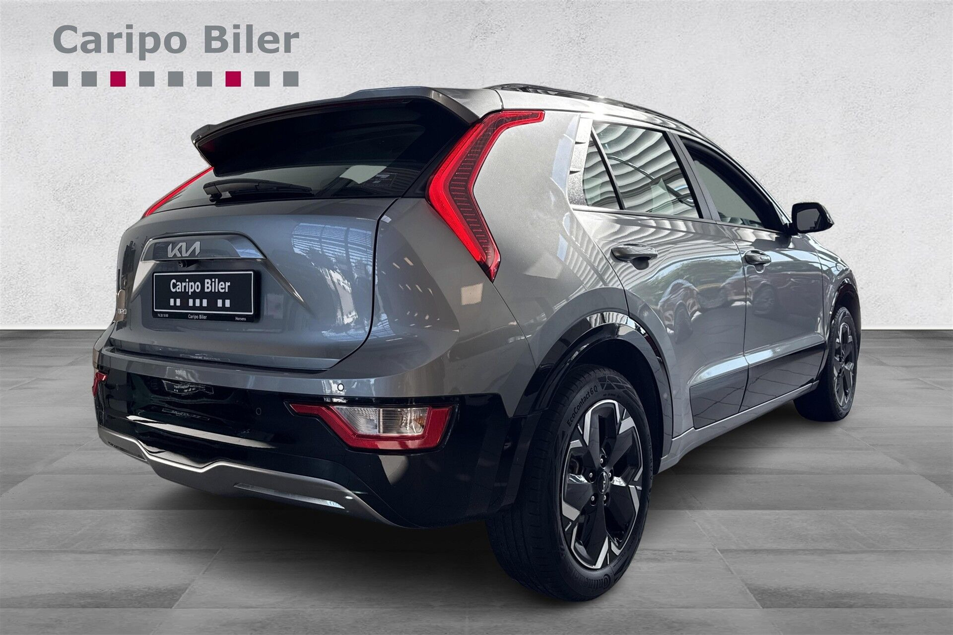 Sølv Kia Niro EV fra 2023