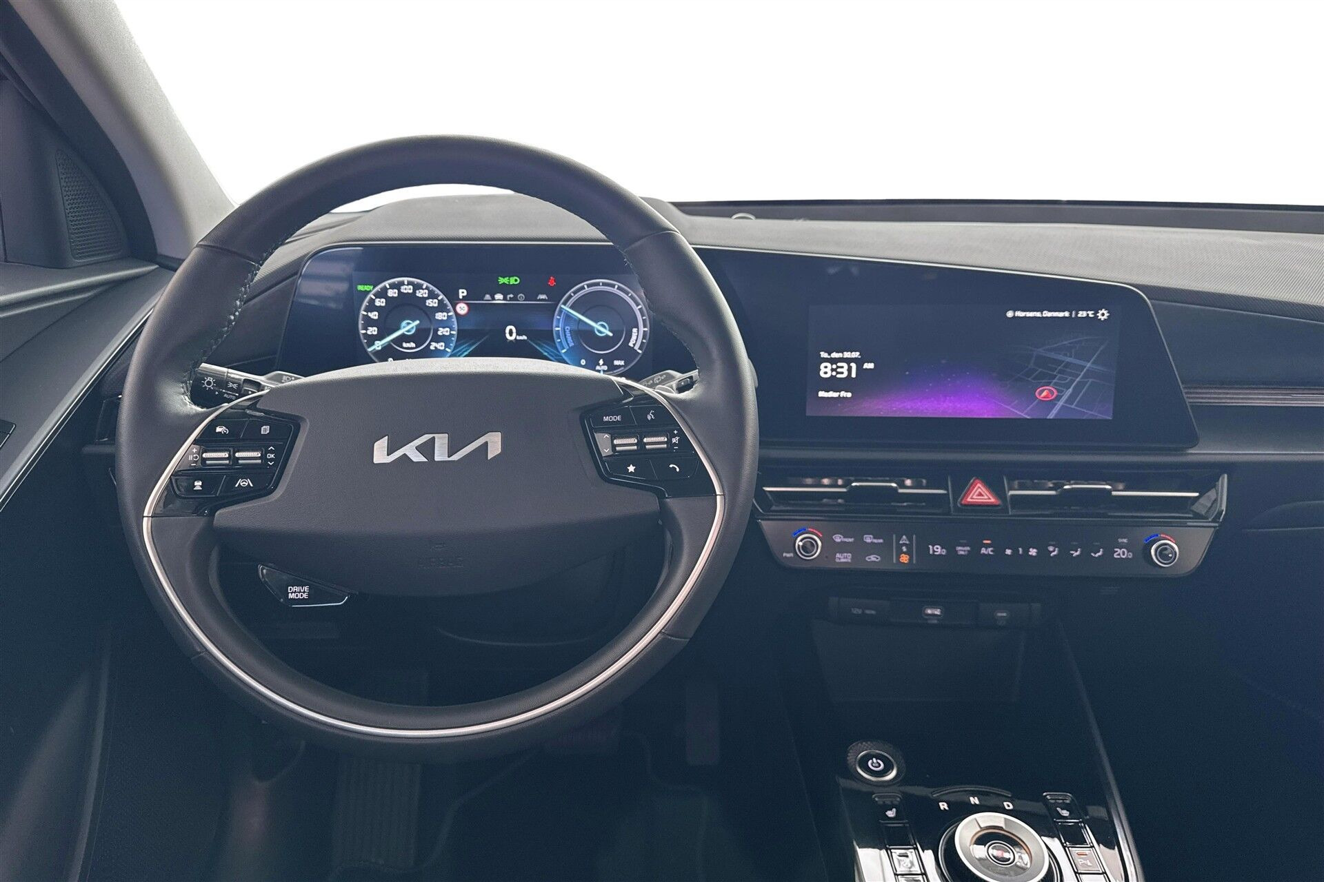 Sølv Kia Niro EV fra 2023