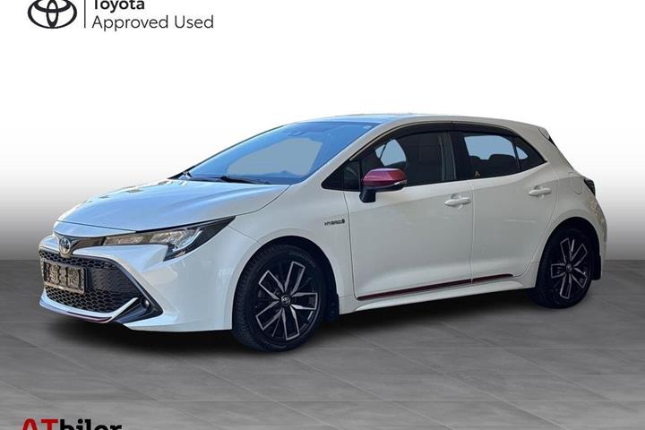 Hvid Toyota Corolla fra 2019