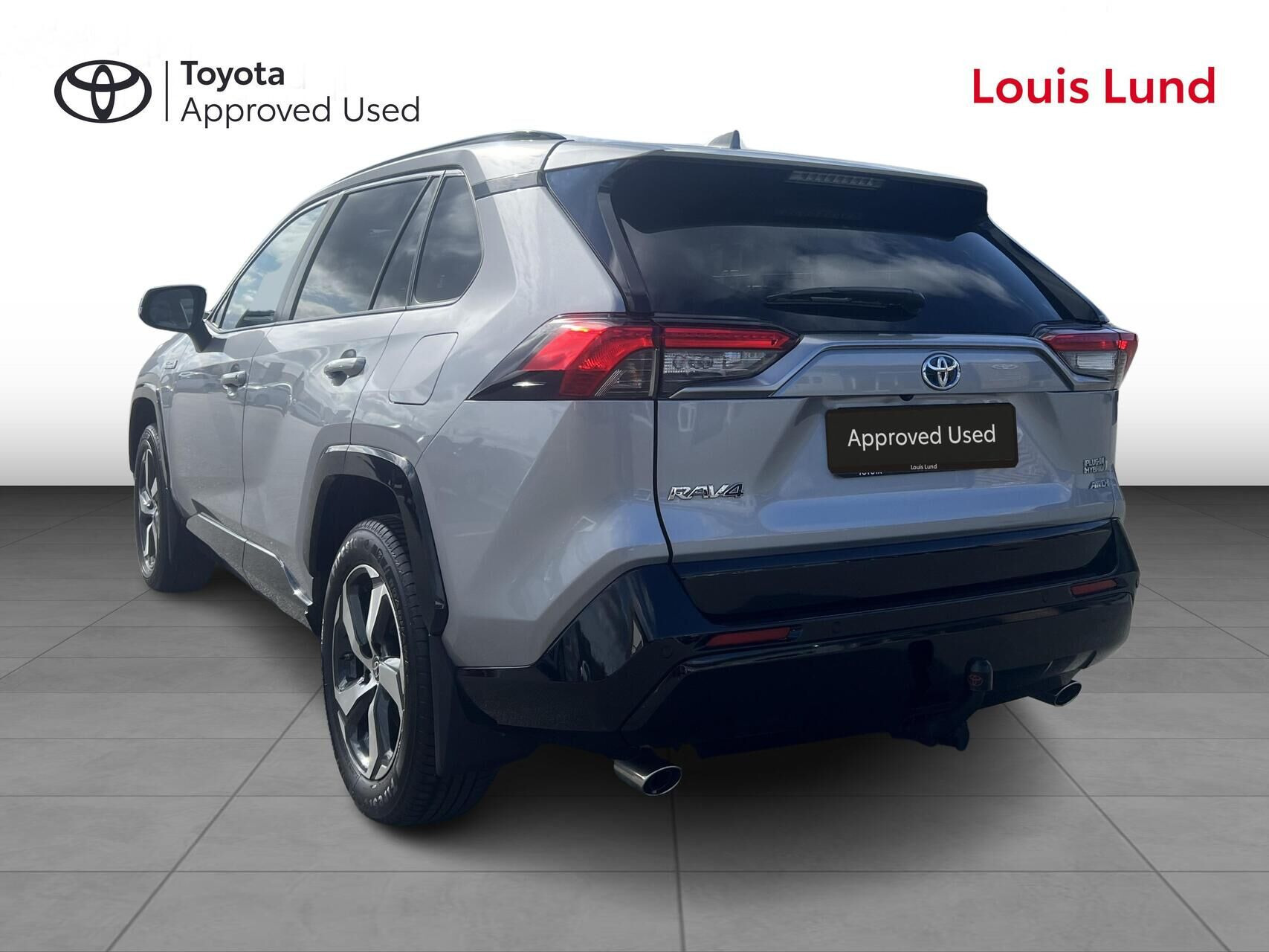 Grå Toyota RAV4 Plug-in fra 2022