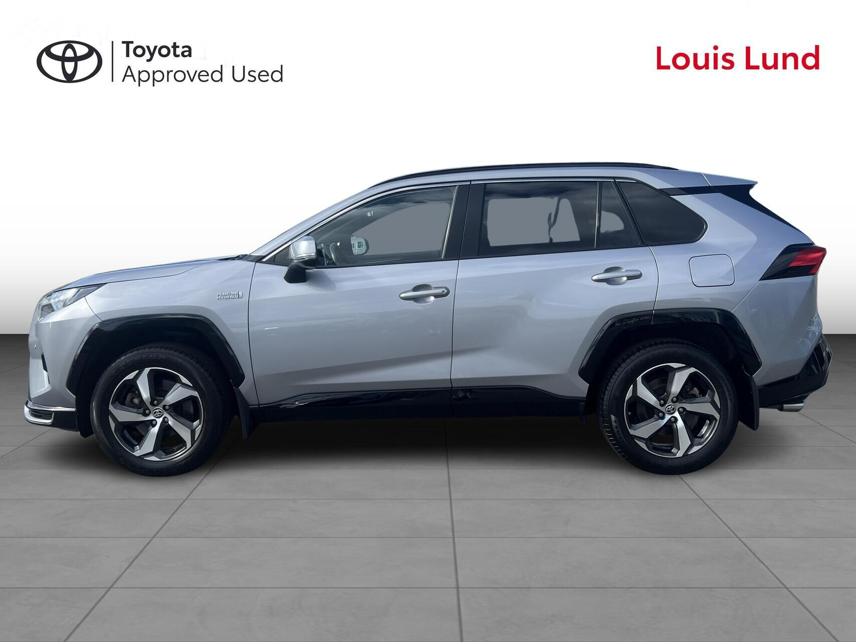 Grå Toyota RAV4 Plug-in fra 2022