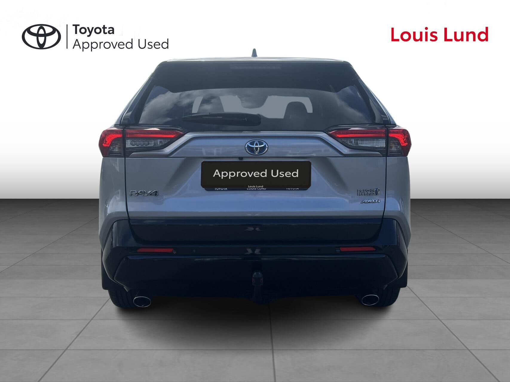 Grå Toyota RAV4 Plug-in fra 2022
